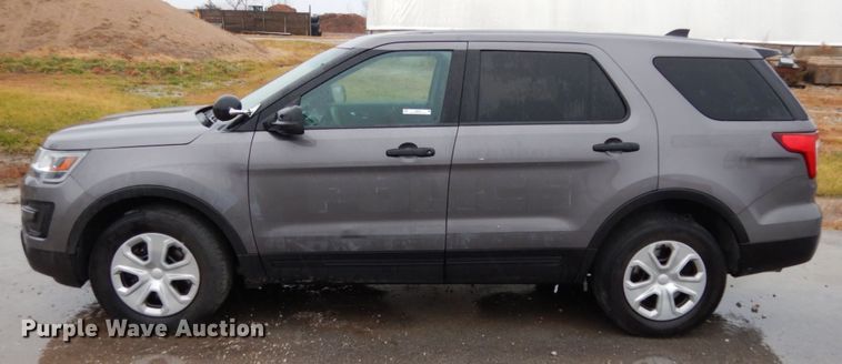 image for item JI9249 2016 Ford Explorer Police Interceptor  SUV