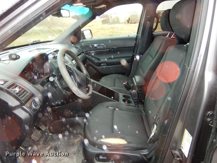 image for item JI9249 2016 Ford Explorer Police Interceptor  SUV