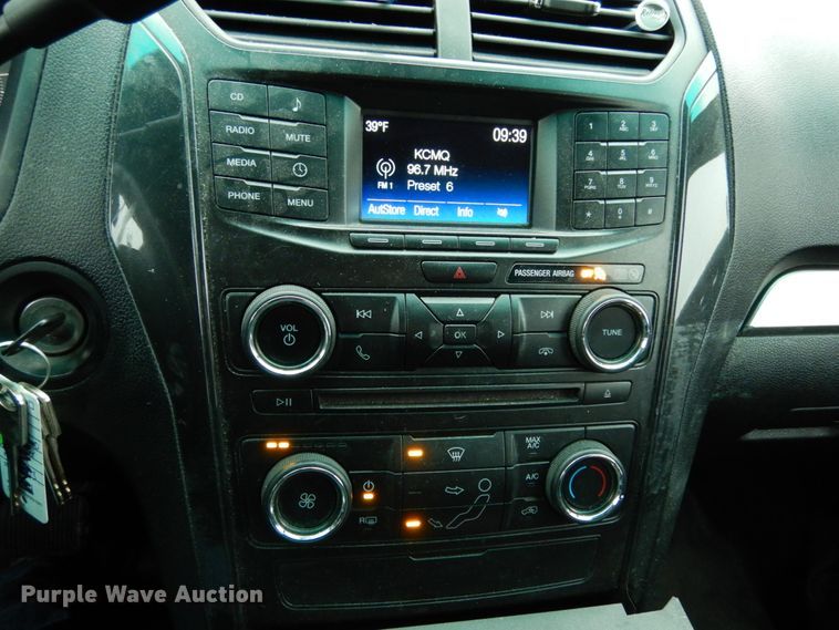 image for item JI9249 2016 Ford Explorer Police Interceptor  SUV