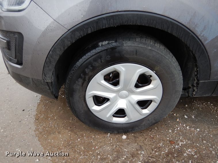 image for item JI9249 2016 Ford Explorer Police Interceptor  SUV