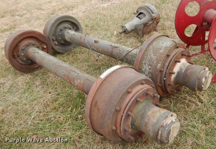 image for item JJ9728 (2) trailer axles