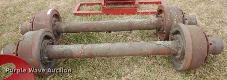 image for item JJ9728 (2) trailer axles