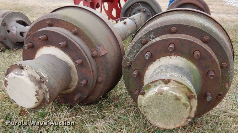 image for item JJ9728 (2) trailer axles