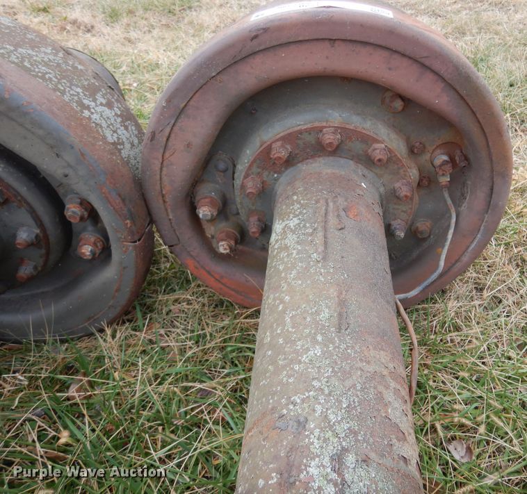 image for item JJ9728 (2) trailer axles