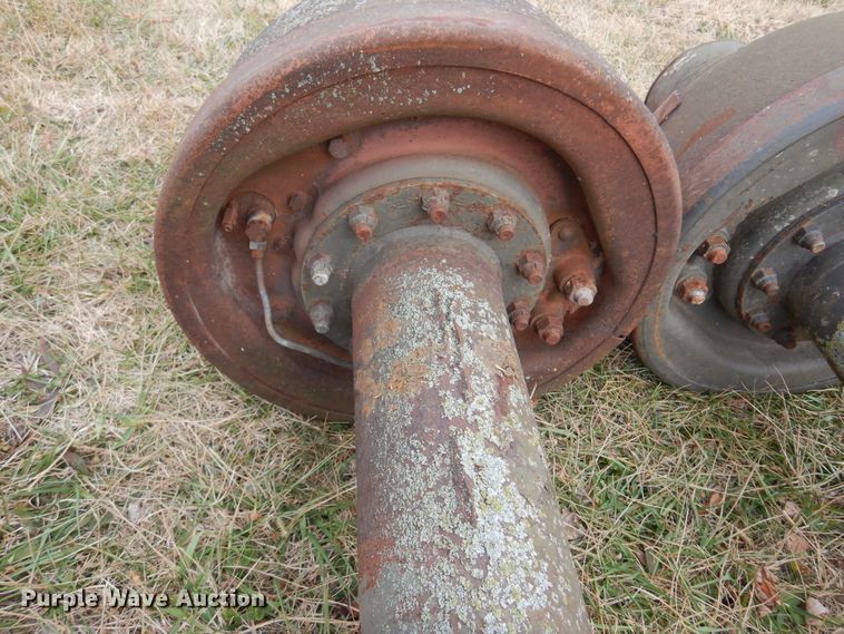 image for item JJ9728 (2) trailer axles