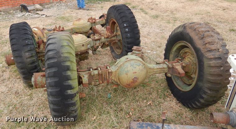 image for item JJ9729 (3) truck axles