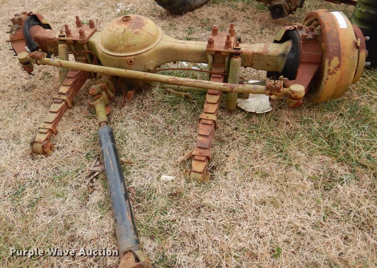 image for item JJ9729 (3) truck axles