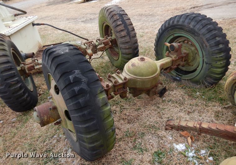 image for item JJ9729 (3) truck axles