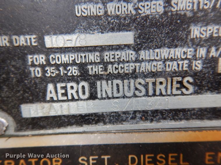 image for item JJ9731 Hollingsworth  generator