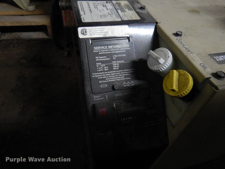 image for item JJ9732 Onan  generator