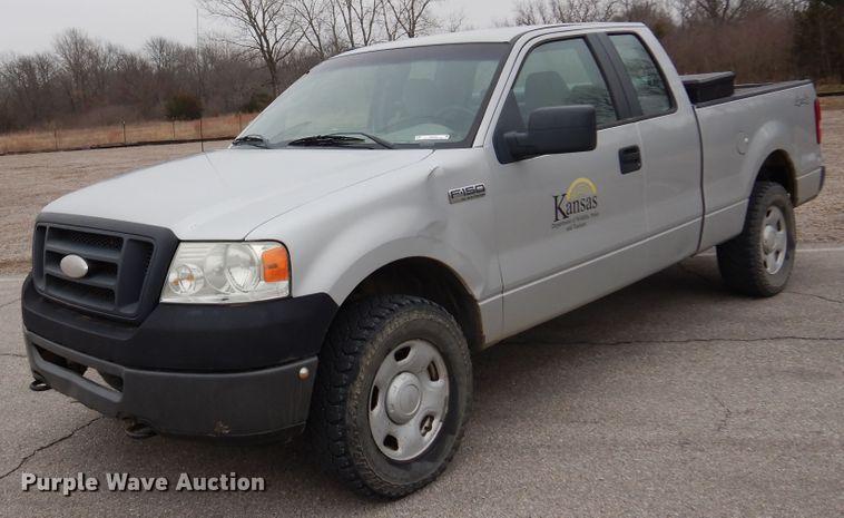 image for item JJ9755 2007 Ford F150 XL  SuperCab pickup truck