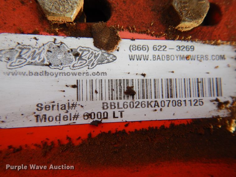 image for item JJ9794 Bad Boy Pro 26HR  ZTR lawn mower