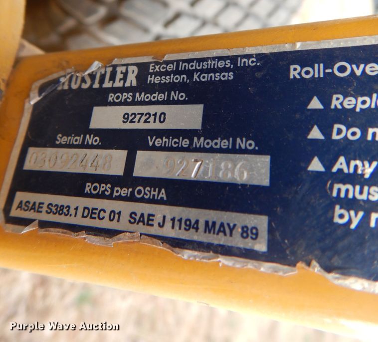 image for item JJ9796 Hustler Super Z  ZTR lawn mower