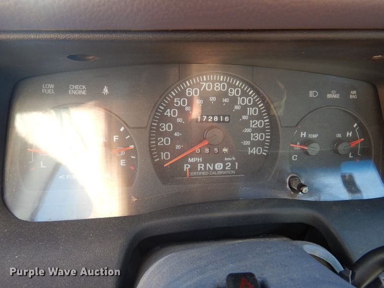 image for item JJ9818 1998 Ford Crown Victoria Police Interceptor