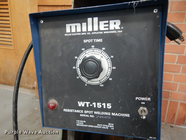 image for item JJ9834 Miller WT-1515  spot welder