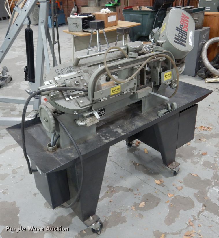 image for item JJ9836 Wellsaw 613  metal bandsaw