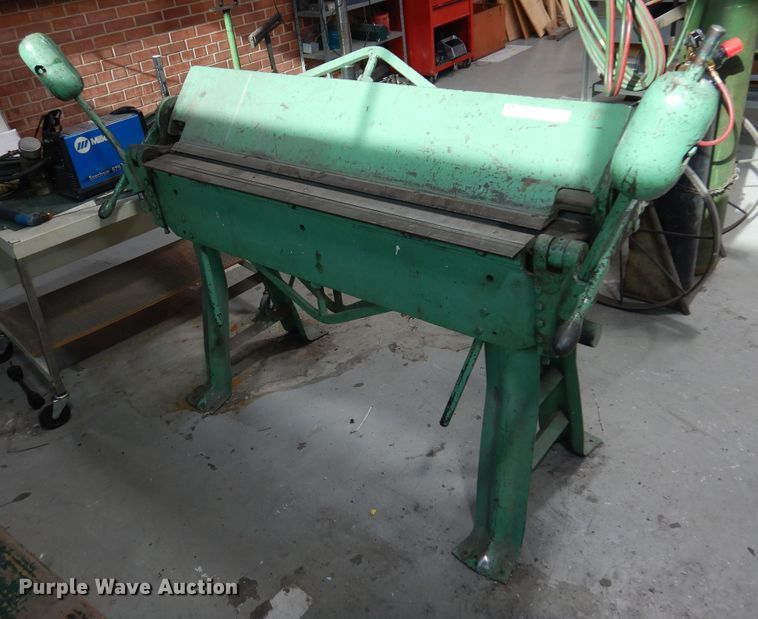 image for item JJ9839 Chicago  sheet metal brake