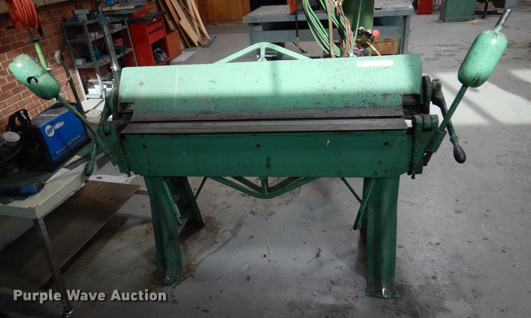 image for item JJ9839 Chicago  sheet metal brake