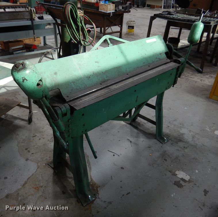 image for item JJ9839 Chicago  sheet metal brake