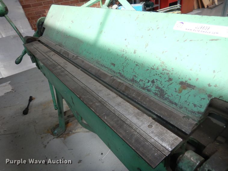 image for item JJ9839 Chicago  sheet metal brake