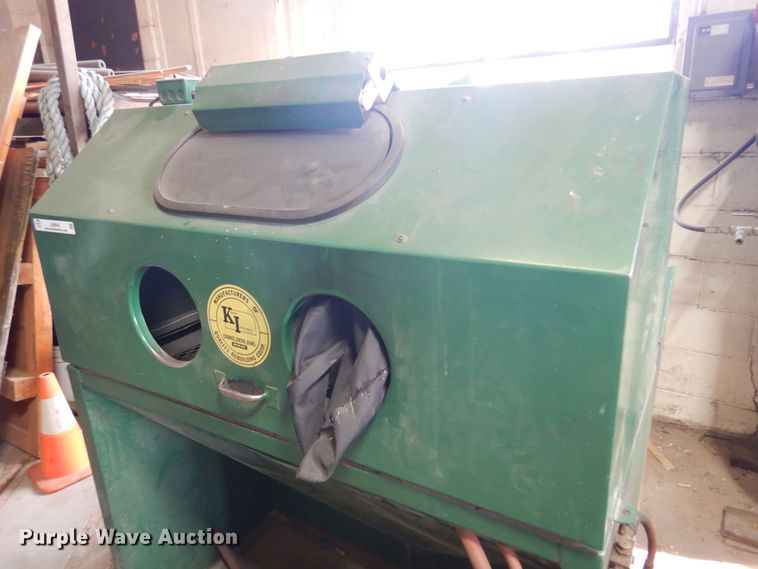 image for item JJ9846 Kansas Instruments 248 media blast cabinet