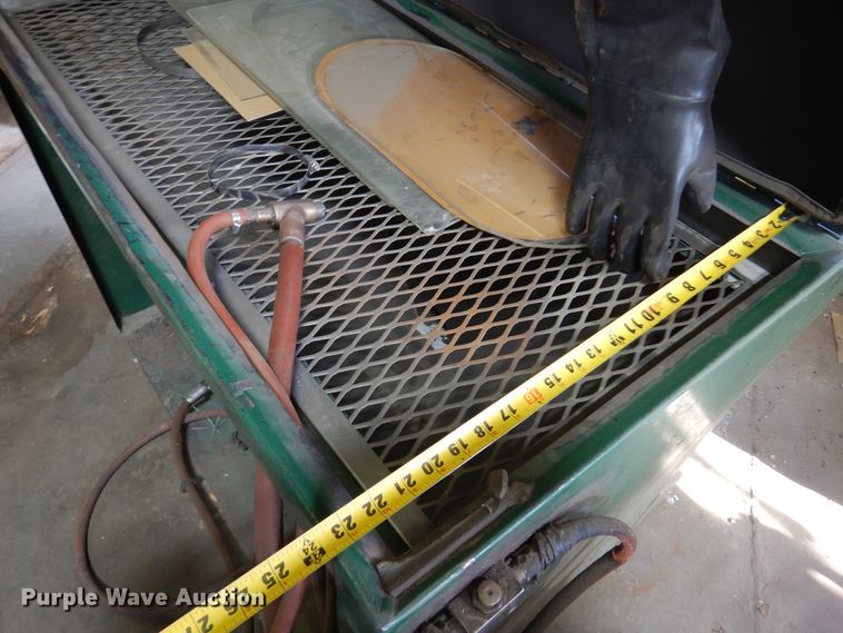 image for item JJ9846 Kansas Instruments 248 media blast cabinet