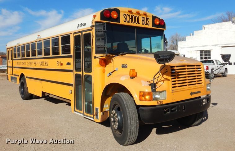 image for item JJ9849 1998 International 3800  school bus