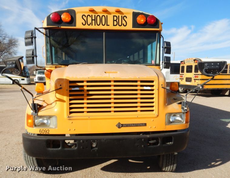 image for item JJ9849 1998 International 3800  school bus