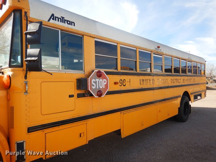 image for item JJ9849 1998 International 3800  school bus
