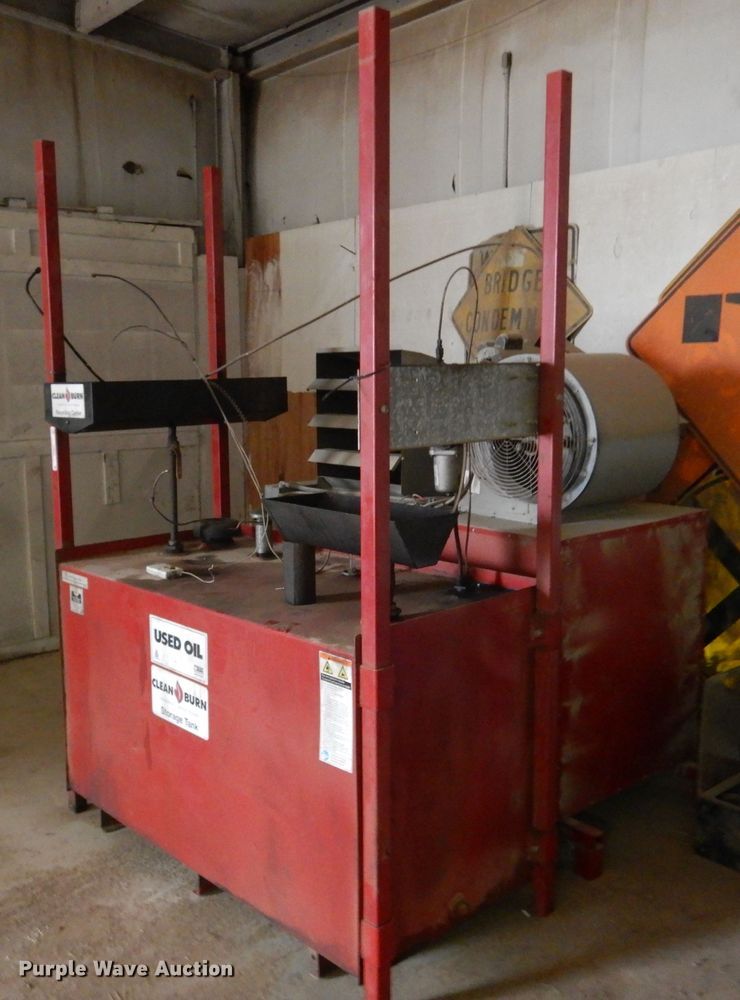 image for item JJ9854 Clean Burn CB-3500  waste oil heater