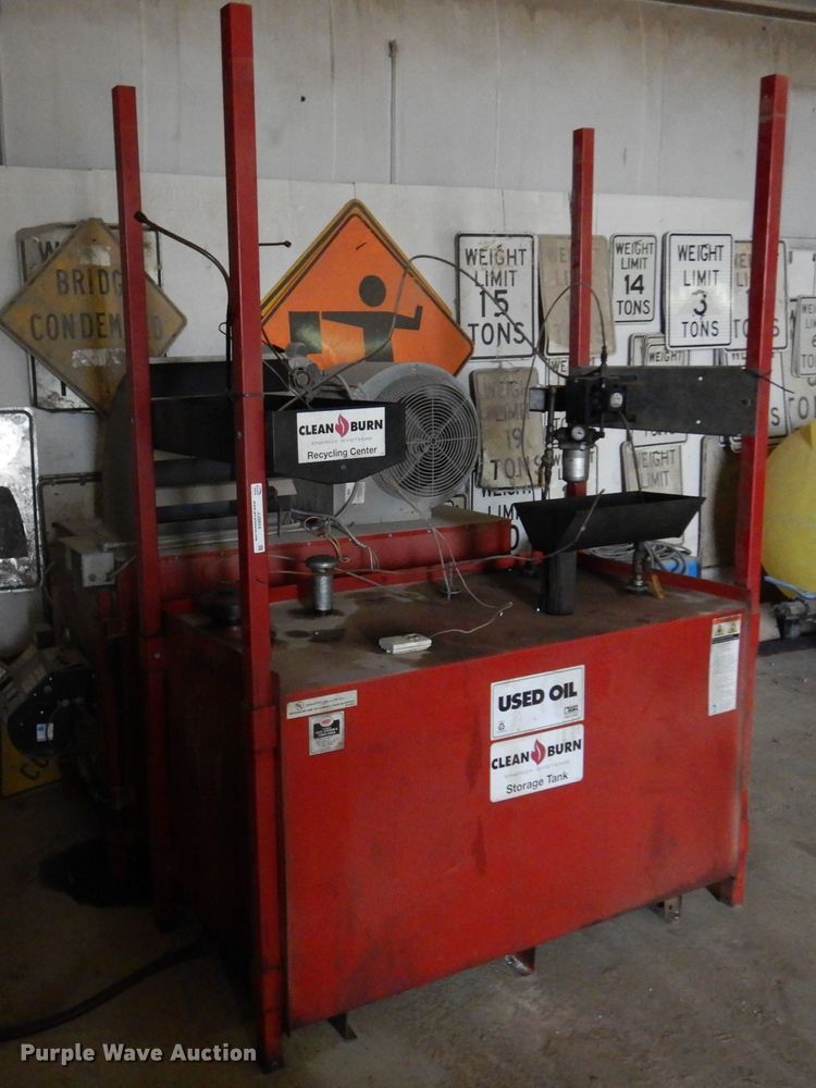 image for item JJ9854 Clean Burn CB-3500  waste oil heater