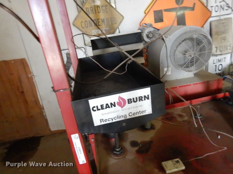 image for item JJ9854 Clean Burn CB-3500  waste oil heater