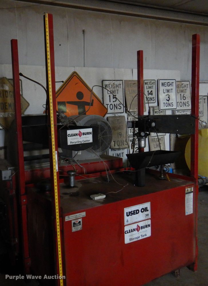 image for item JJ9854 Clean Burn CB-3500  waste oil heater