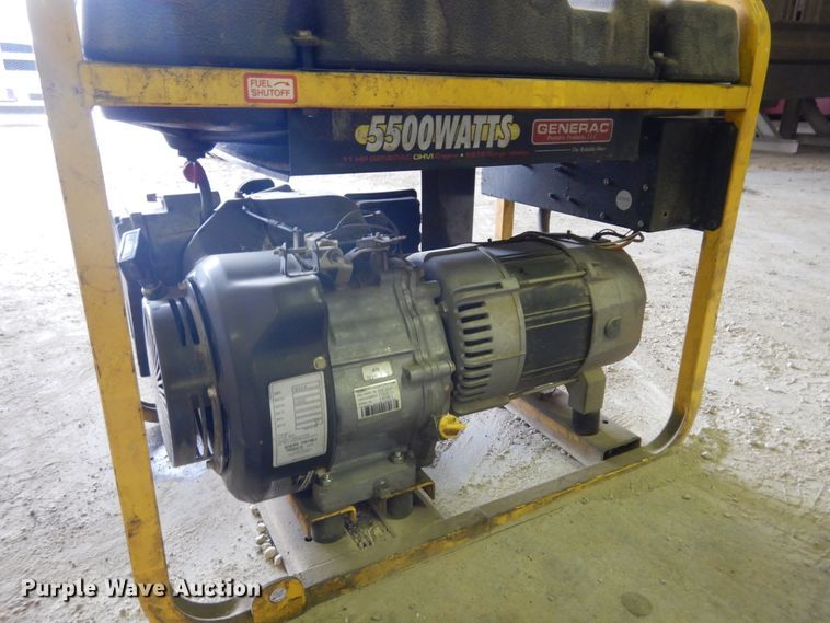 image for item JJ9857 Generac F01314  generator