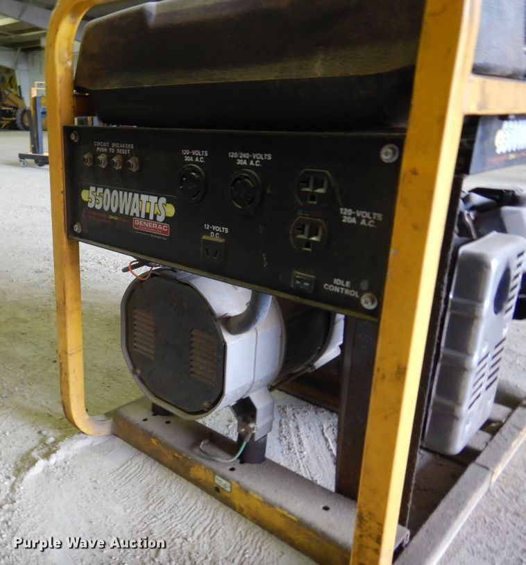 image for item JJ9857 Generac F01314  generator