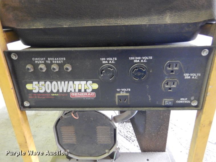 image for item JJ9857 Generac F01314  generator