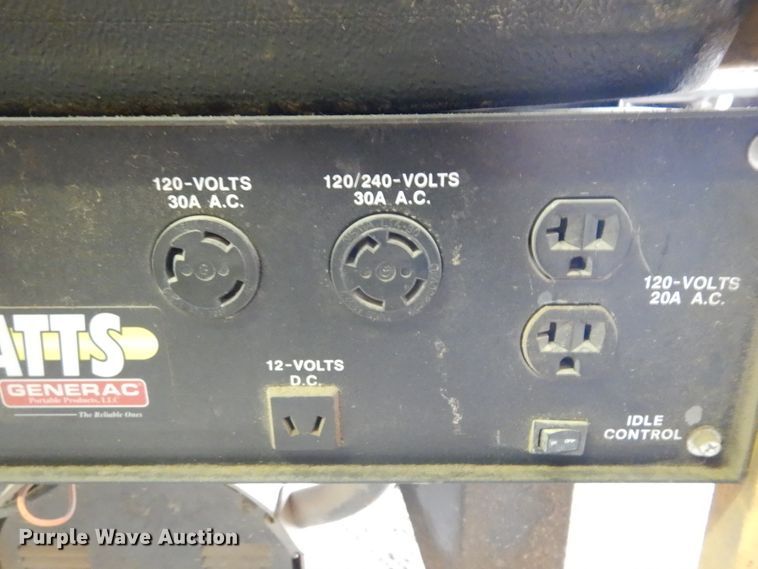 image for item JJ9857 Generac F01314  generator