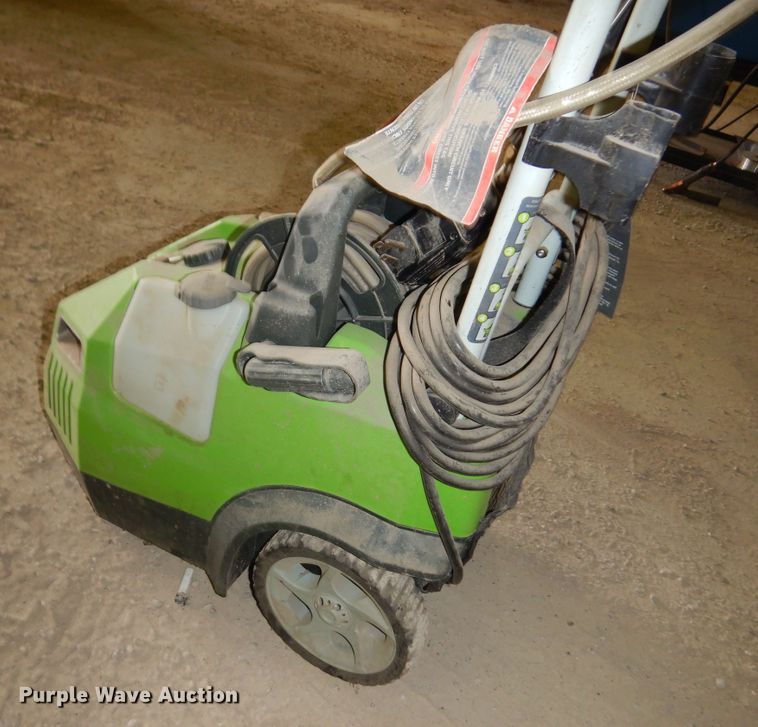image for item JJ9859 Greenworks  pressure washer