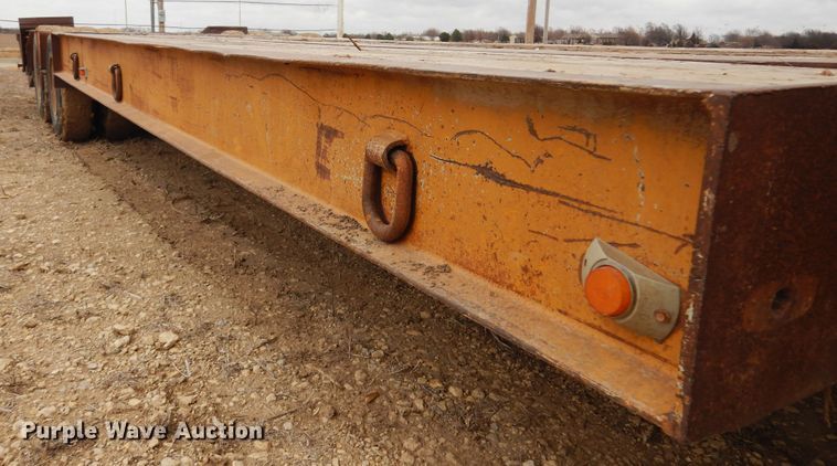 image for item JJ9867 1977 Transport CR25XF  equipment trailer