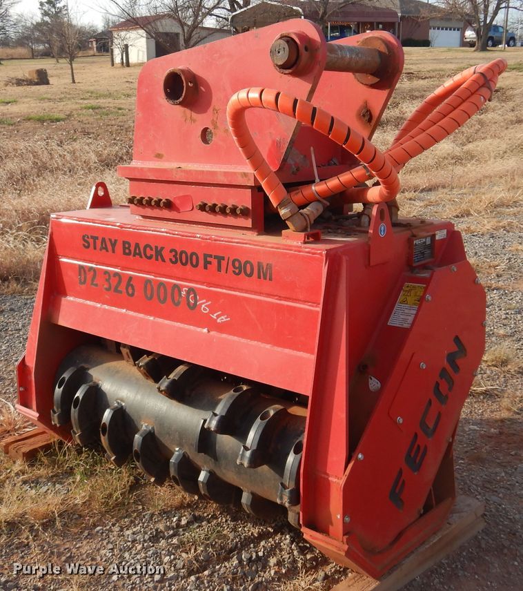 image for item JJ9868 Fecon excavator mulcher