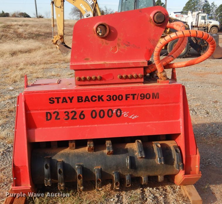 image for item JJ9868 Fecon excavator mulcher