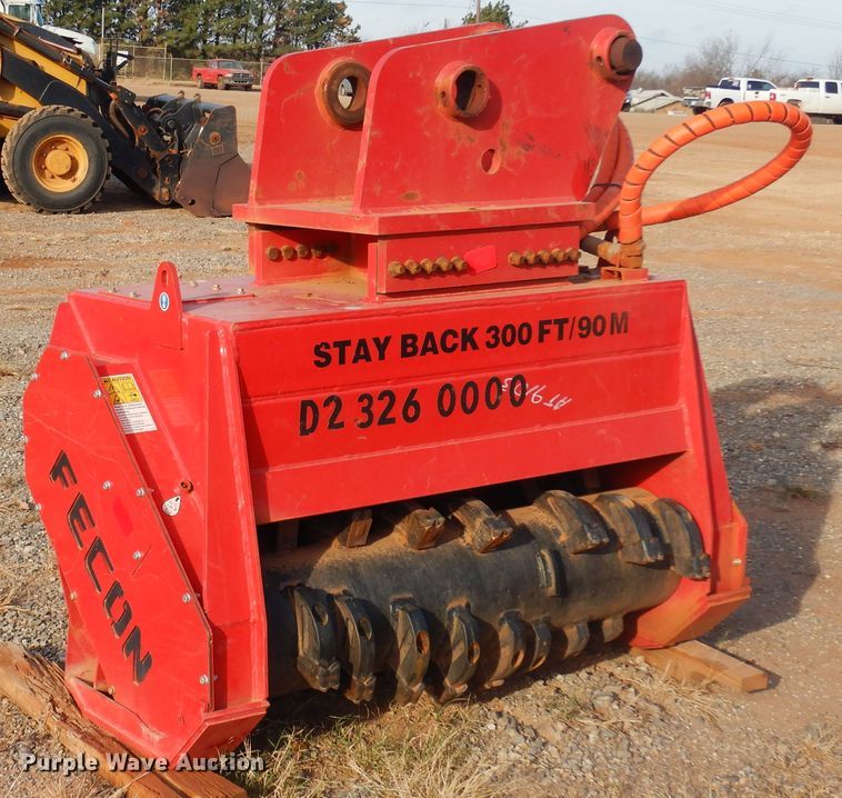 image for item JJ9868 Fecon excavator mulcher