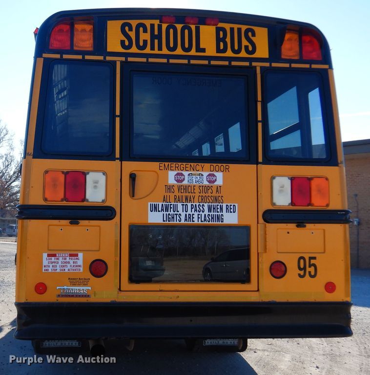 image for item JJ9889 2008 Thomas  school bus