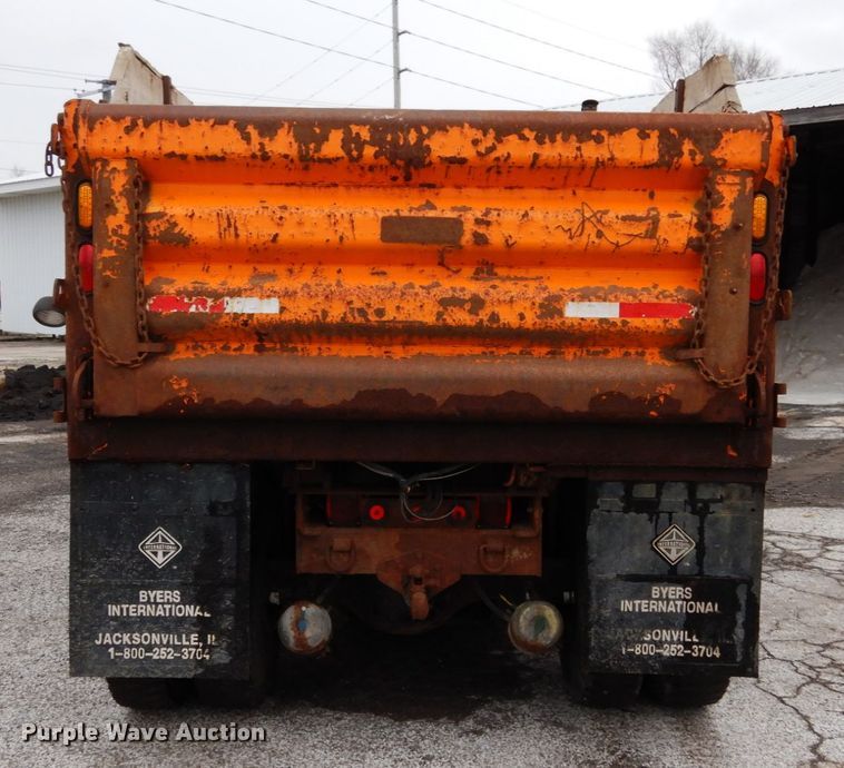 image for item JK9854 2002 International 4900  dump truck