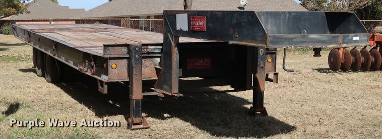 image for item JP9316 2007 Overbilt  tilt deck equipment trailer