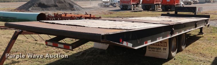 image for item JP9316 2007 Overbilt  tilt deck equipment trailer