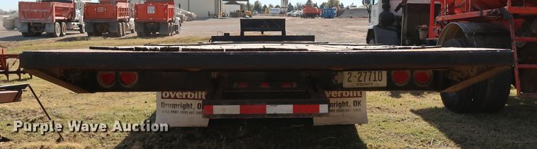 image for item JP9316 2007 Overbilt  tilt deck equipment trailer