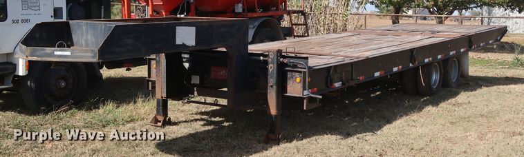 image for item JP9316 2007 Overbilt  tilt deck equipment trailer