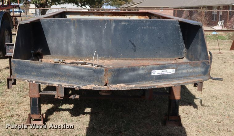 image for item JP9316 2007 Overbilt  tilt deck equipment trailer