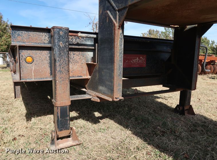 image for item JP9316 2007 Overbilt  tilt deck equipment trailer